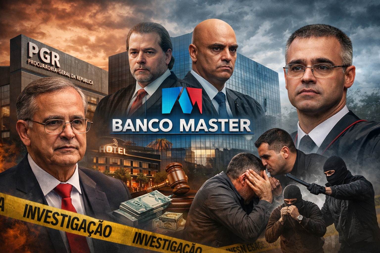 Banco Master, STF e PGR: três episódios que reacendem debate sobre coerência institucional