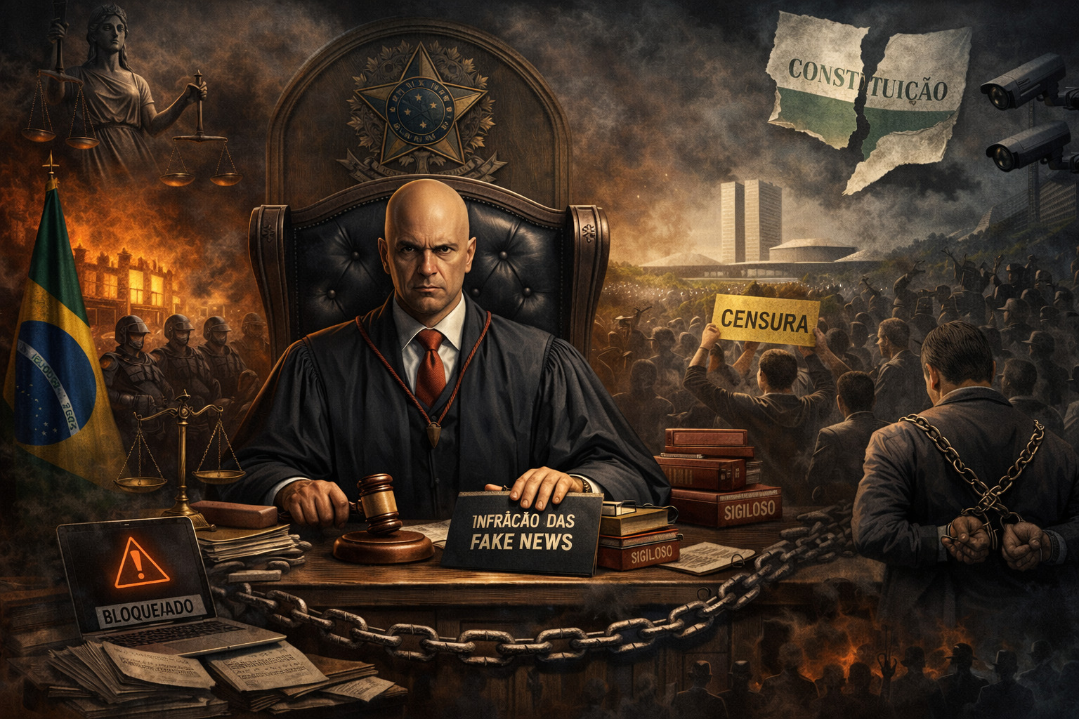 Entre a defesa da democracia e o risco do poder concentrado