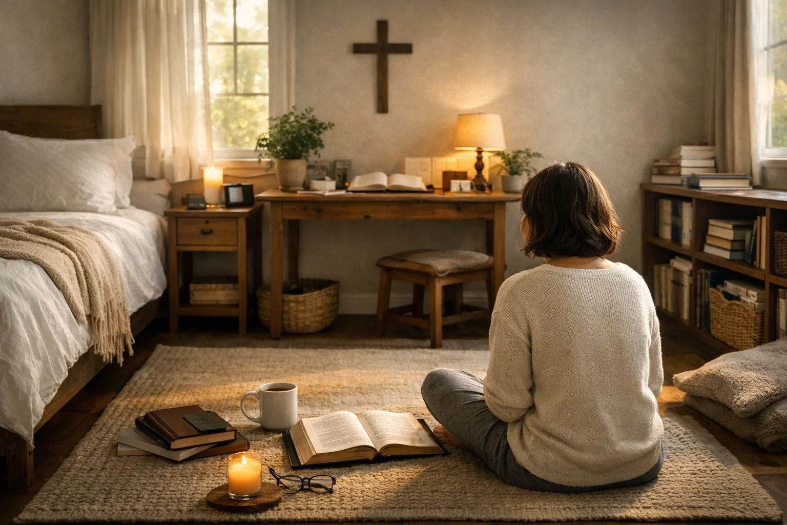 Organização em silêncio: quando a ordem da vida revela o estado da alma