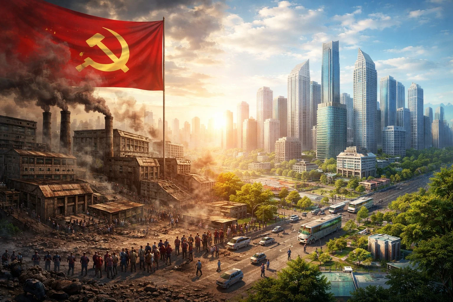 Socialismo e crescimento econômico: entre promessas de igualdade e evidências históricas de estagnação