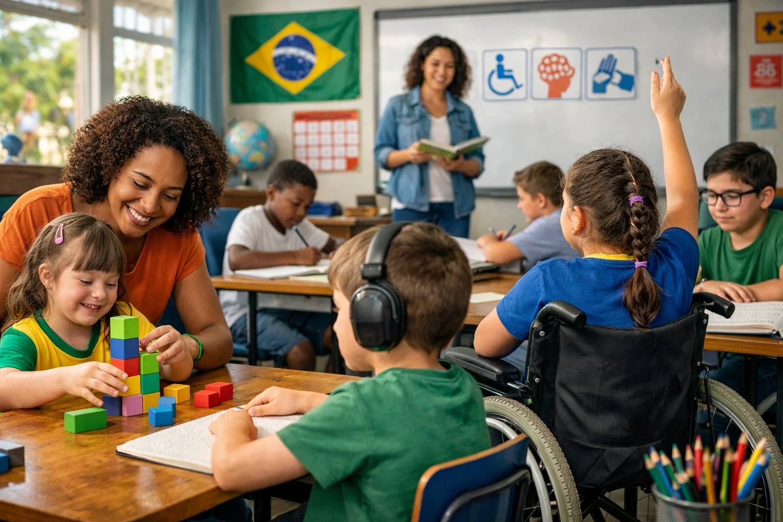 Inclusão na educação brasileira avança em números, mas ainda enfrenta desafios estruturais na prática