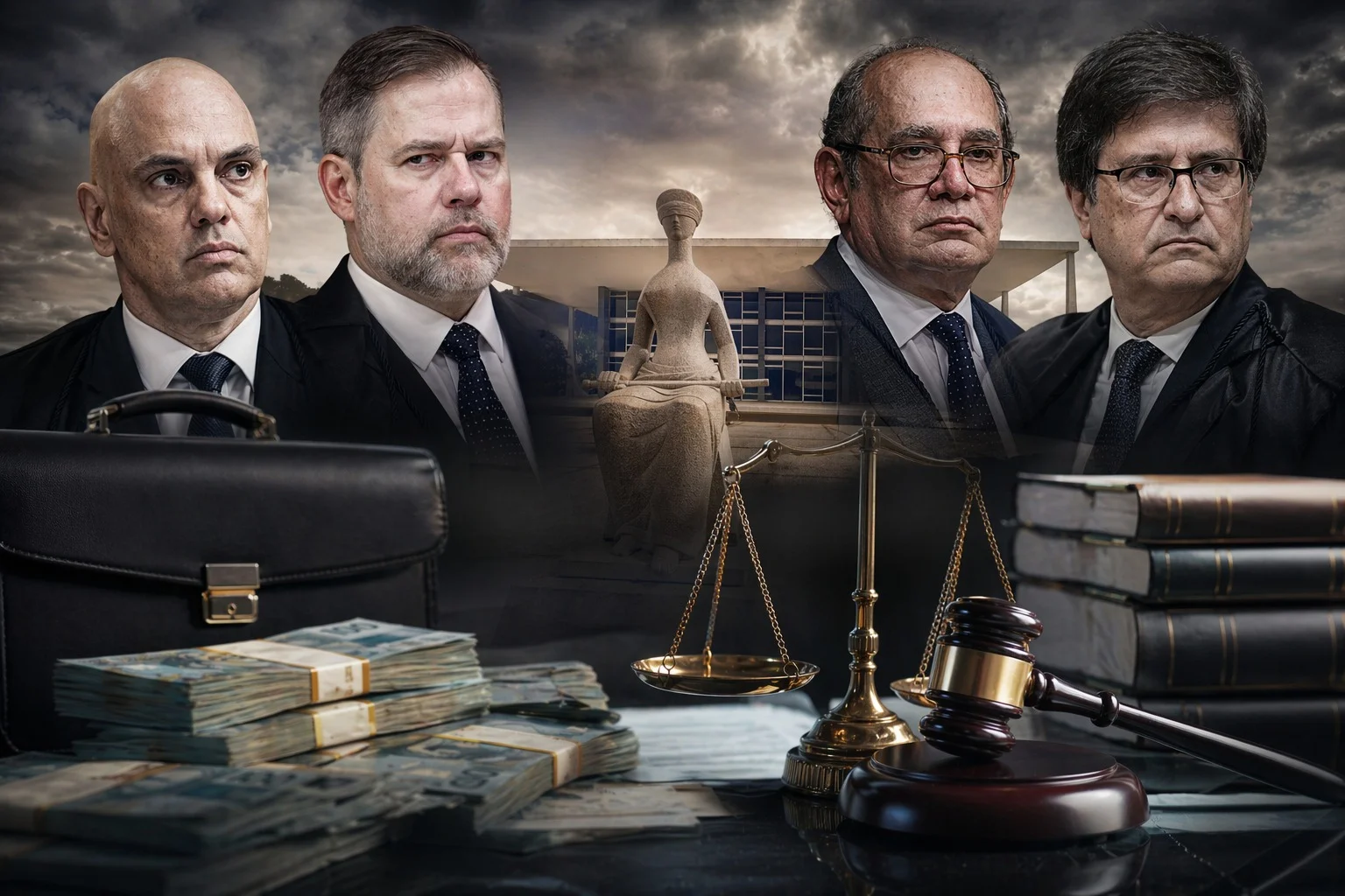 Poder, interesses e suspeitas: quando a Justiça entra no centro do debate institucional