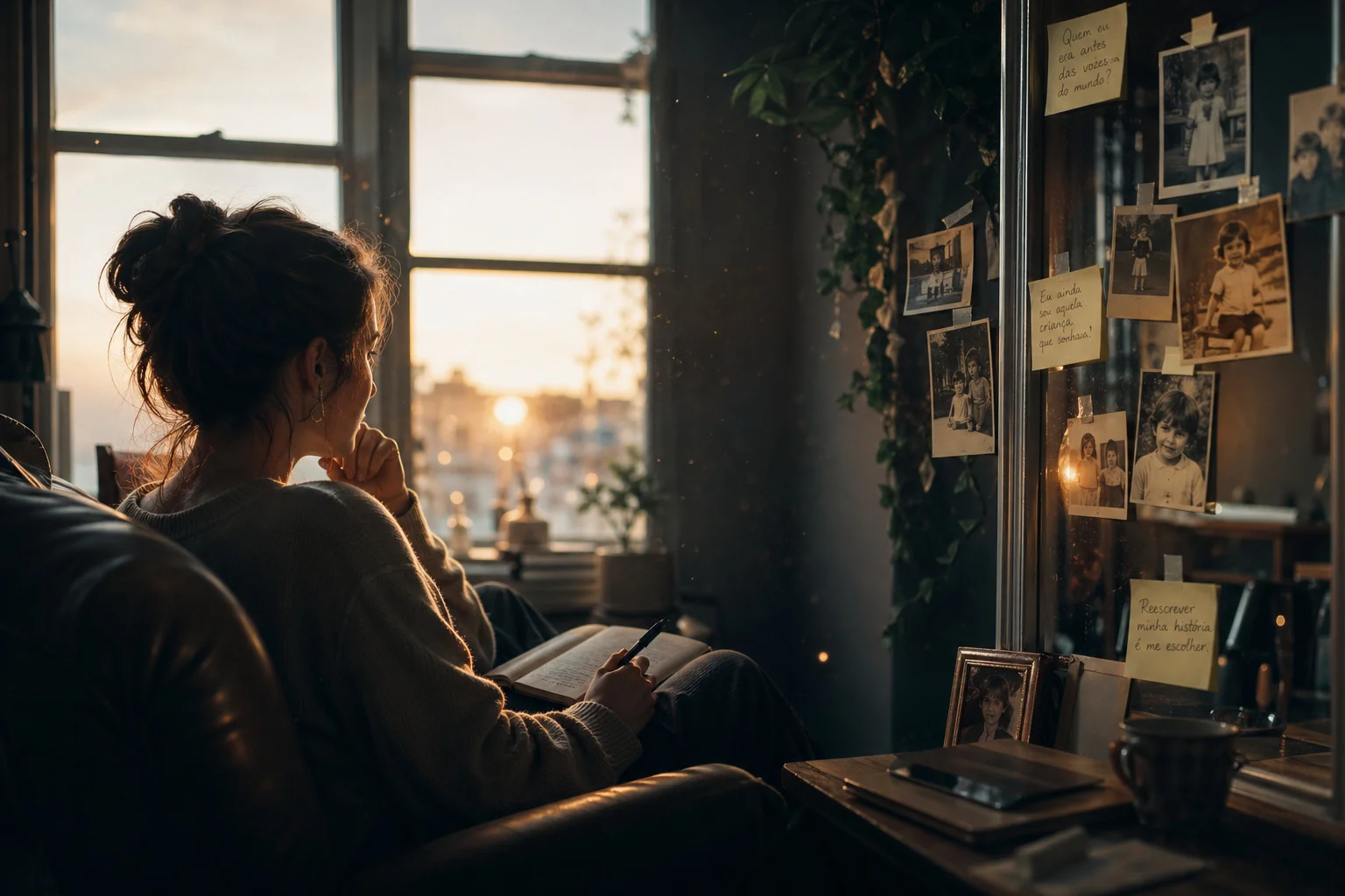 Entre as Vozes do Passado e a Coragem de Reescrever a Própria História