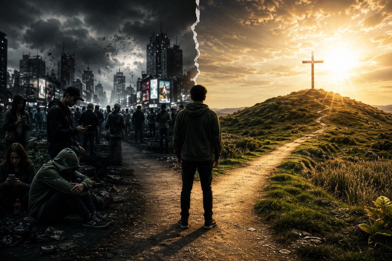 Quando o ego domina o mundo, amar se torna um ato de coragem