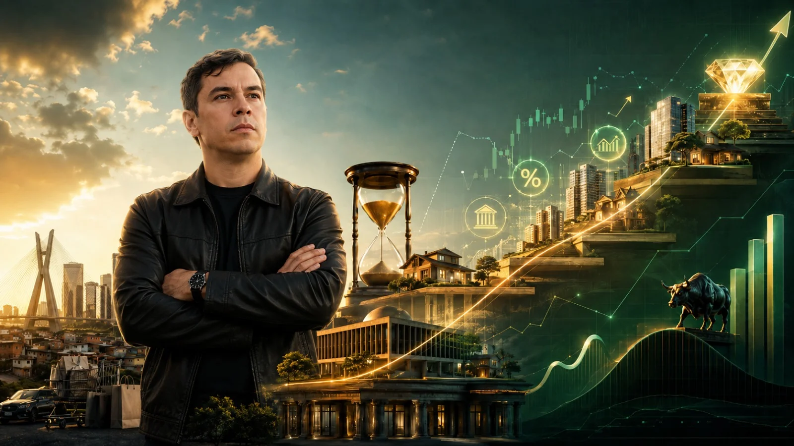 Dinheiro, Tempo e Liberdade: as regras invisíveis da construção de riqueza no Brasil