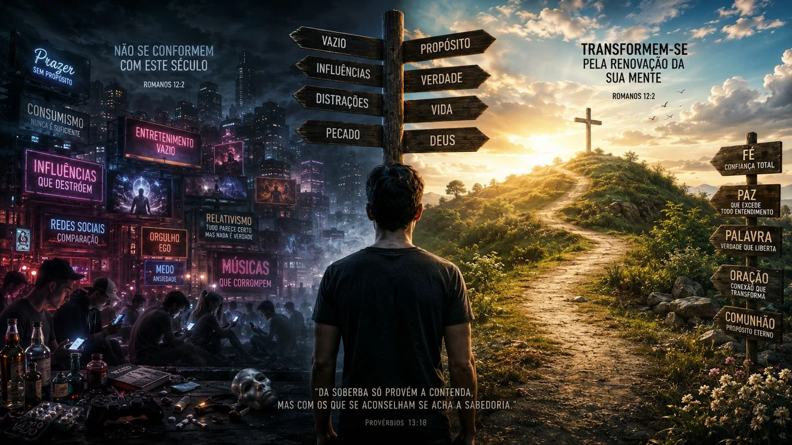 Entre Deus e o Mundo: a batalha silenciosa pela mente