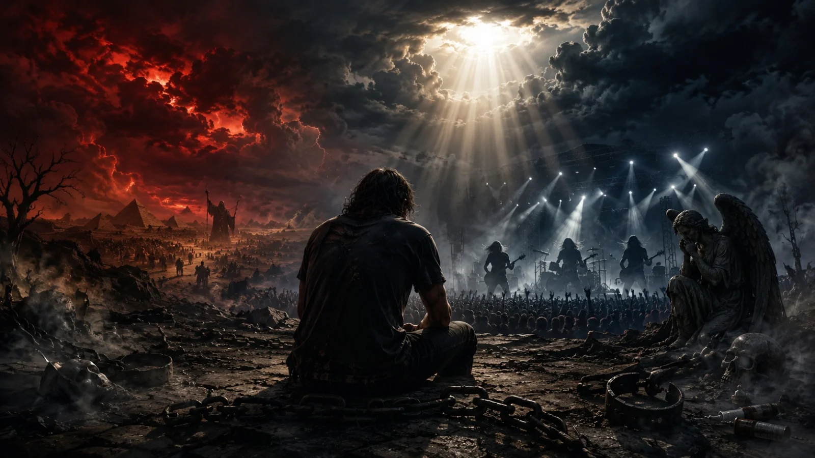 Metallica, o vazio humano e as perguntas que apenas a eternidade consegue responder