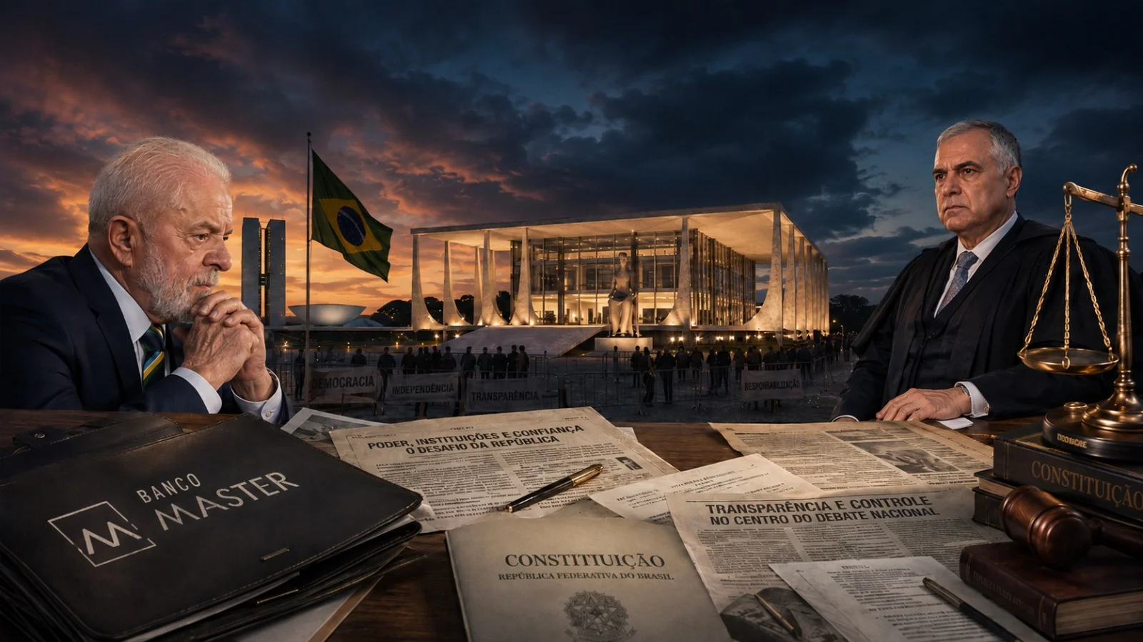 Entre o poder e os limites: o STF, o caso Banco Master e o teste das instituições brasileiras
