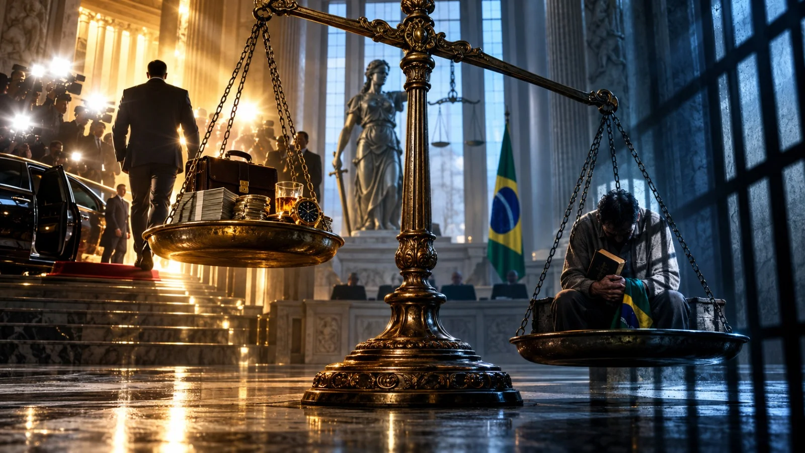 Quando a justiça escolhe lados, a corrupção vence