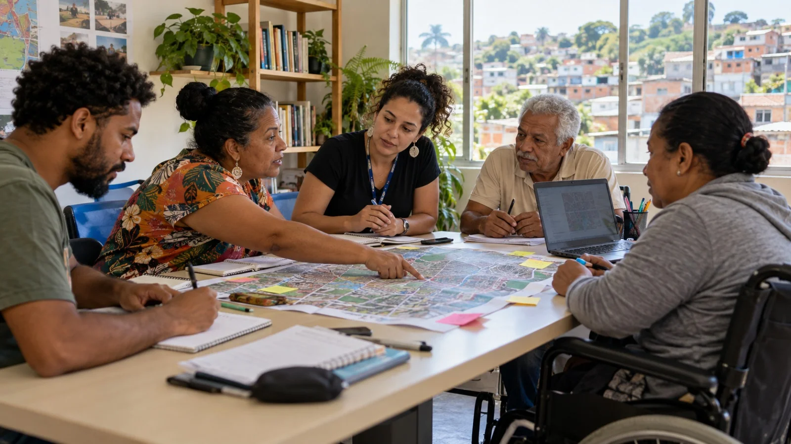 Projetos sociais: da leitura do território à transformação da realidade