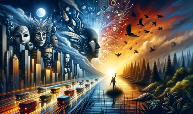 Reflexões sobre a Dualidade da Existência Humana e o Desejo de Redenção